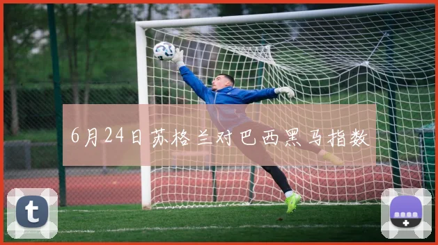 6月24日苏格兰对巴西黑马指数